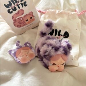 Wild but Cutie Crybaby Vinyl Plush Pendant in Neon Cutie